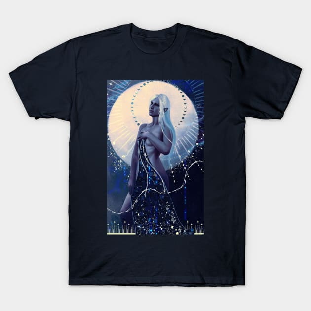 Daughter of the Moon T-Shirt by Zanephiri